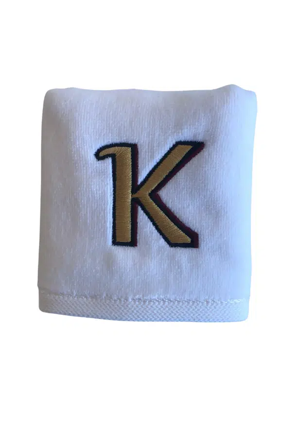 Kişiye Özel Harf Nakışlı 1 Adet Pamuklu El Havlusu Çeyizlik Hediyelik Kutulu - K