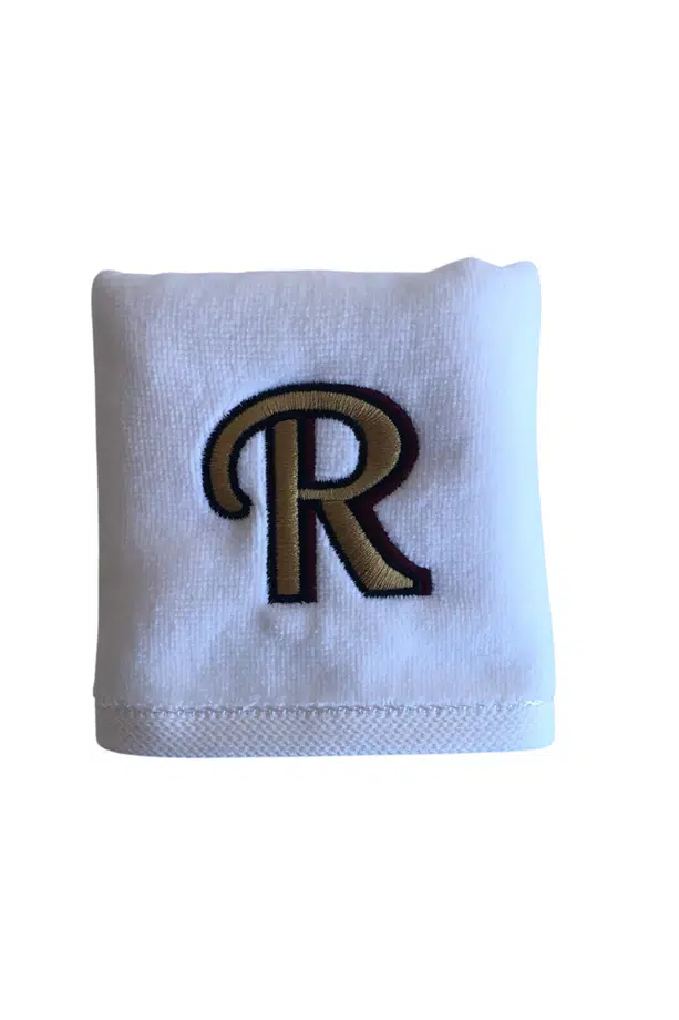 Kişiye Özel Harf Nakışlı 1 Adet Pamuklu El Havlusu Çeyizlik Hediyelik Kutulu - R