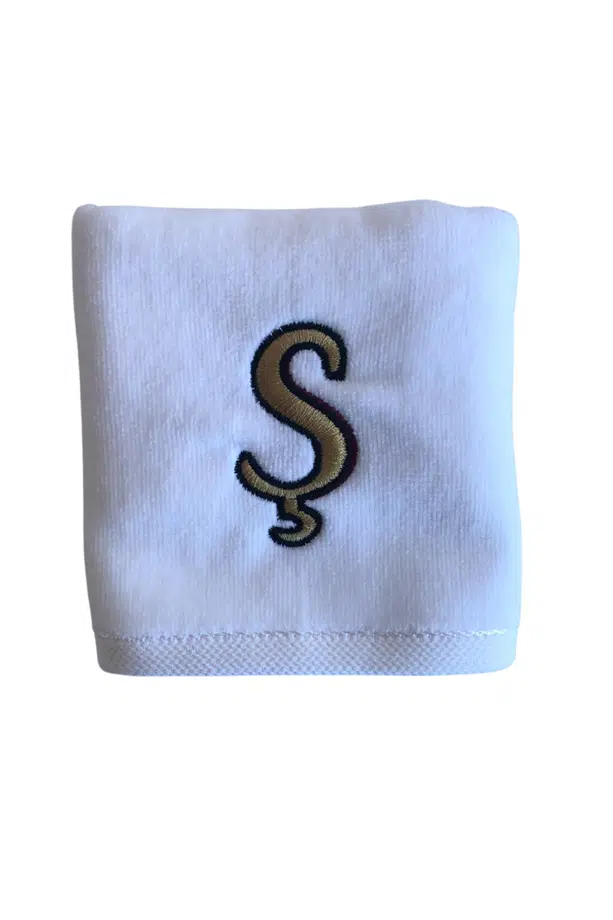 Kişiye Özel Harf Nakışlı 1 Adet Pamuklu El Havlusu Çeyizlik Hediyelik Kutulu - Ş