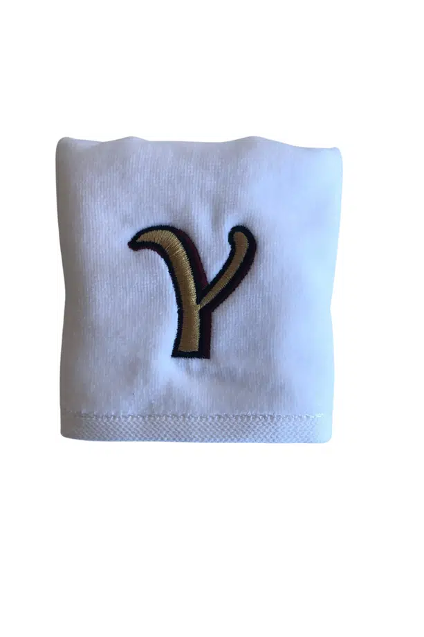 Kişiye Özel Harf Nakışlı 1 Adet Pamuklu El Havlusu Çeyizlik Hediyelik Kutulu - Y