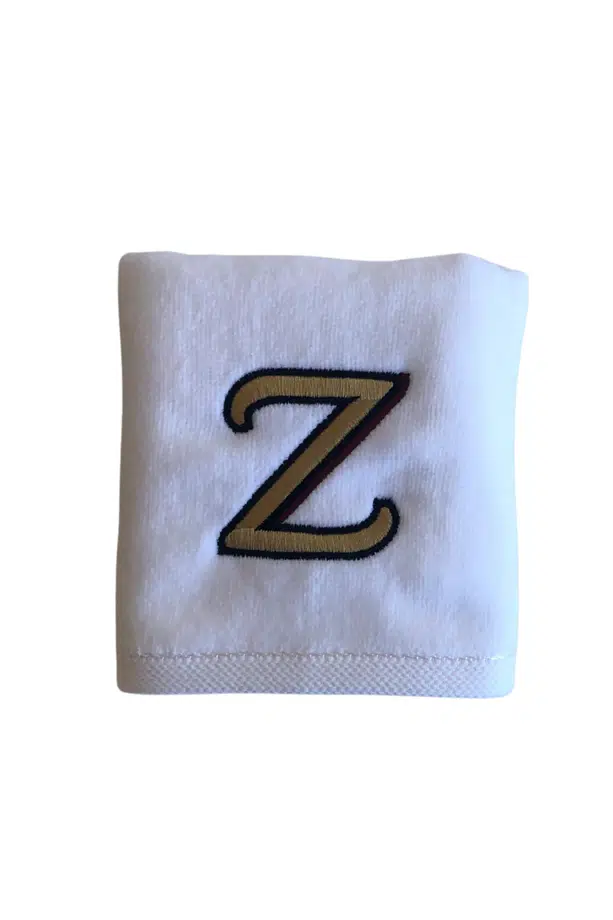 Kişiye Özel Harf Nakışlı 1 Adet Pamuklu El Havlusu Çeyizlik Hediyelik Kutulu - Z